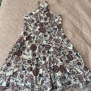 Halter top mini sundress